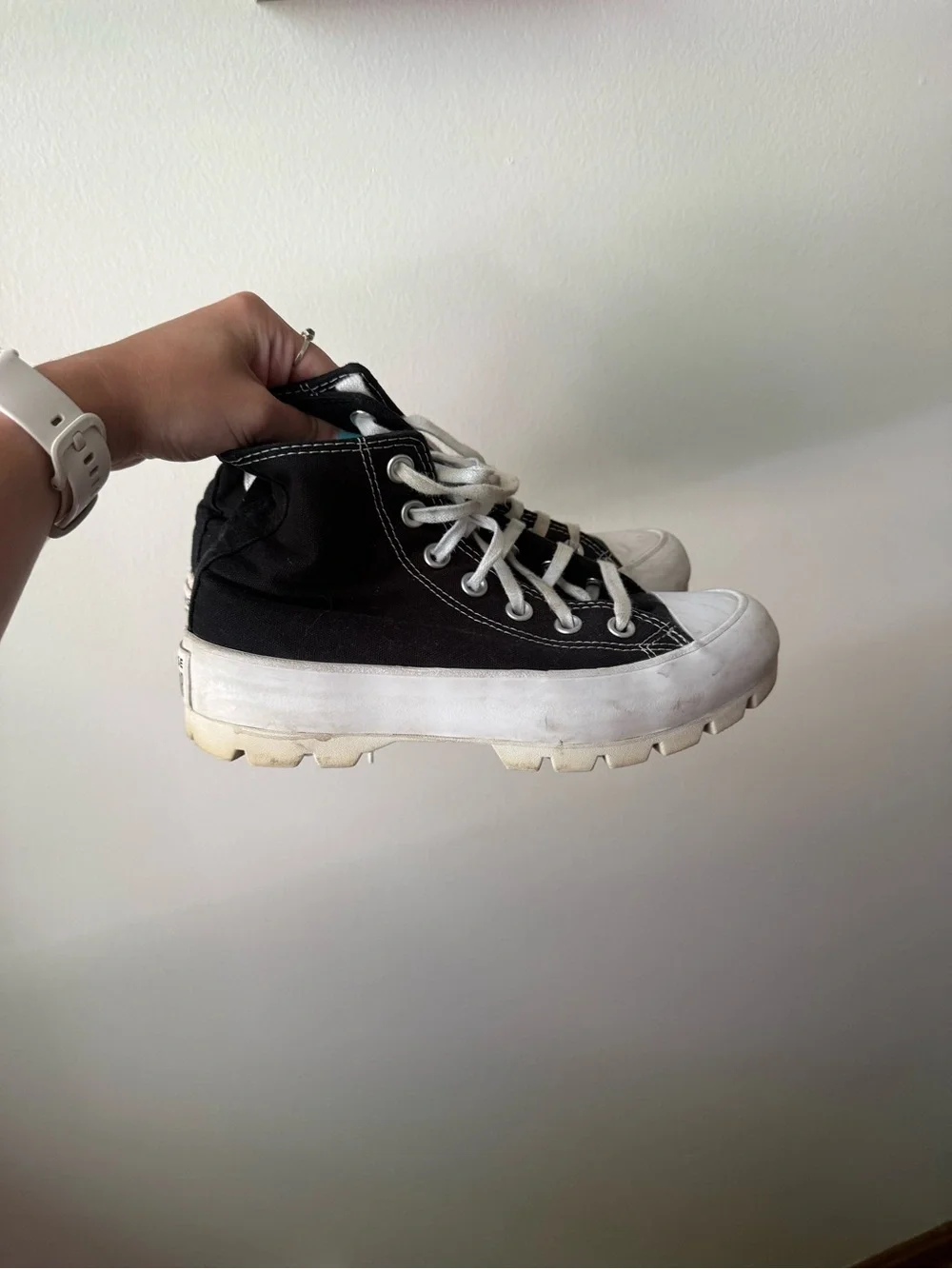 Converse All-Star Lugged Black High-Top Sneaker